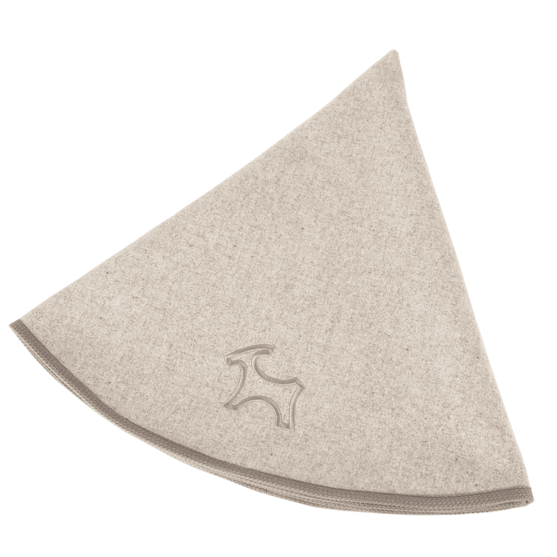 Julmatta ull-beige/Christmas tree skirt-beige