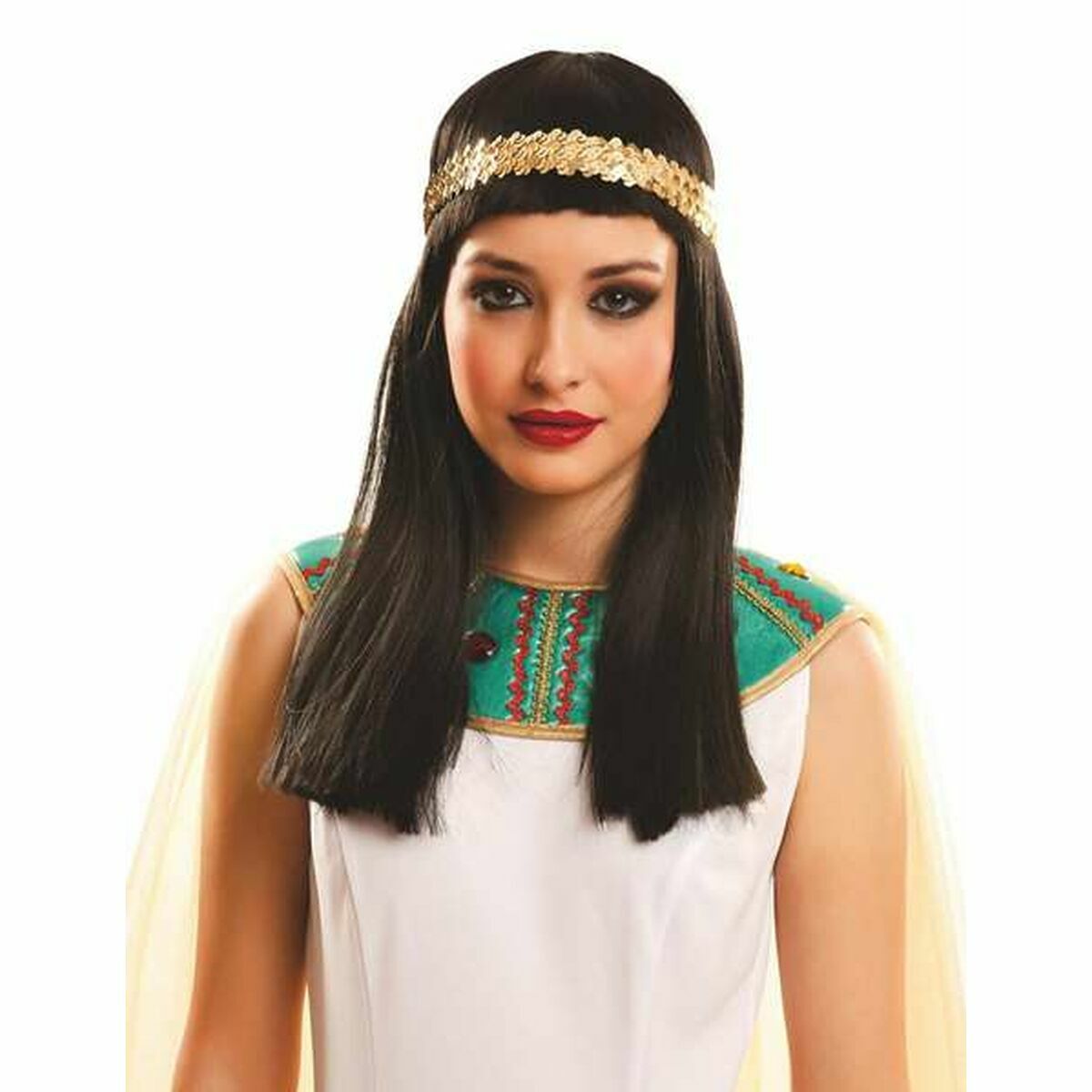 Läs mer om Långhårig peruk My Other Me Egyptisk kvinna Egyptier