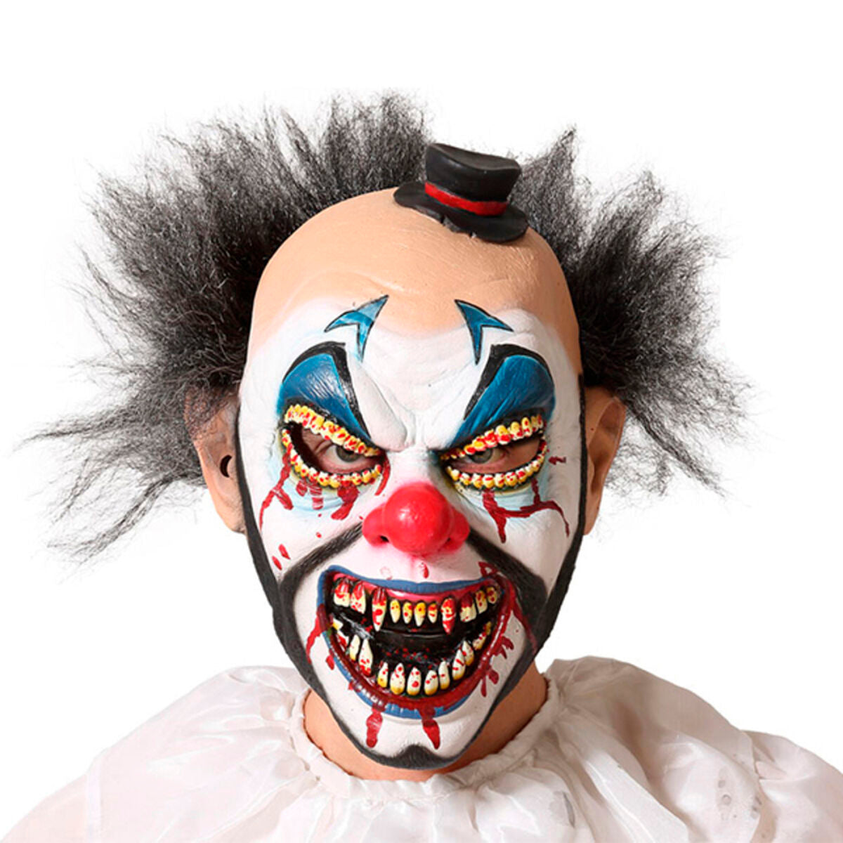 Läs mer om Mask Halloween Clown Svart