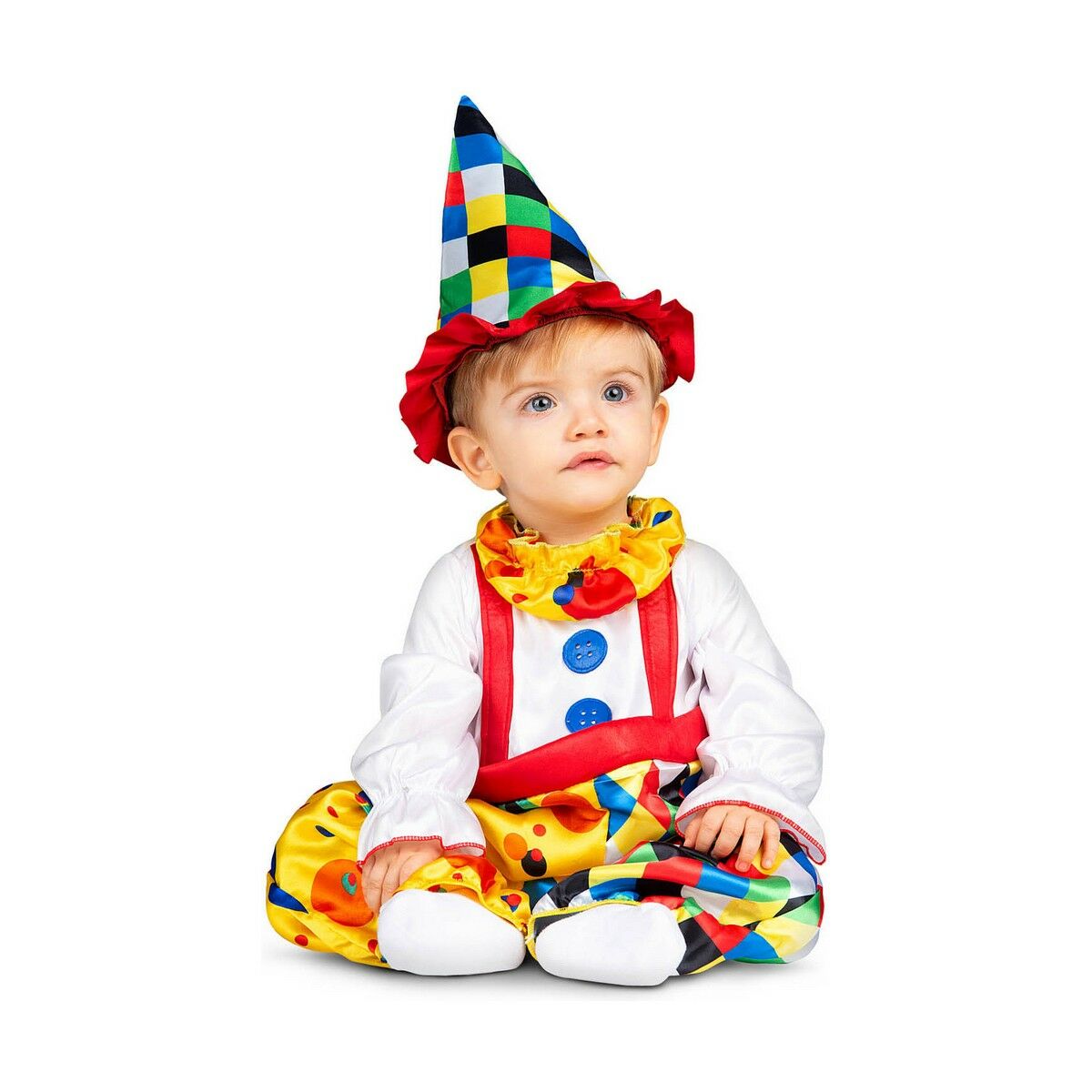 Läs mer om Maskeraddräkt bebis My Other Me Clown 12-24 månader