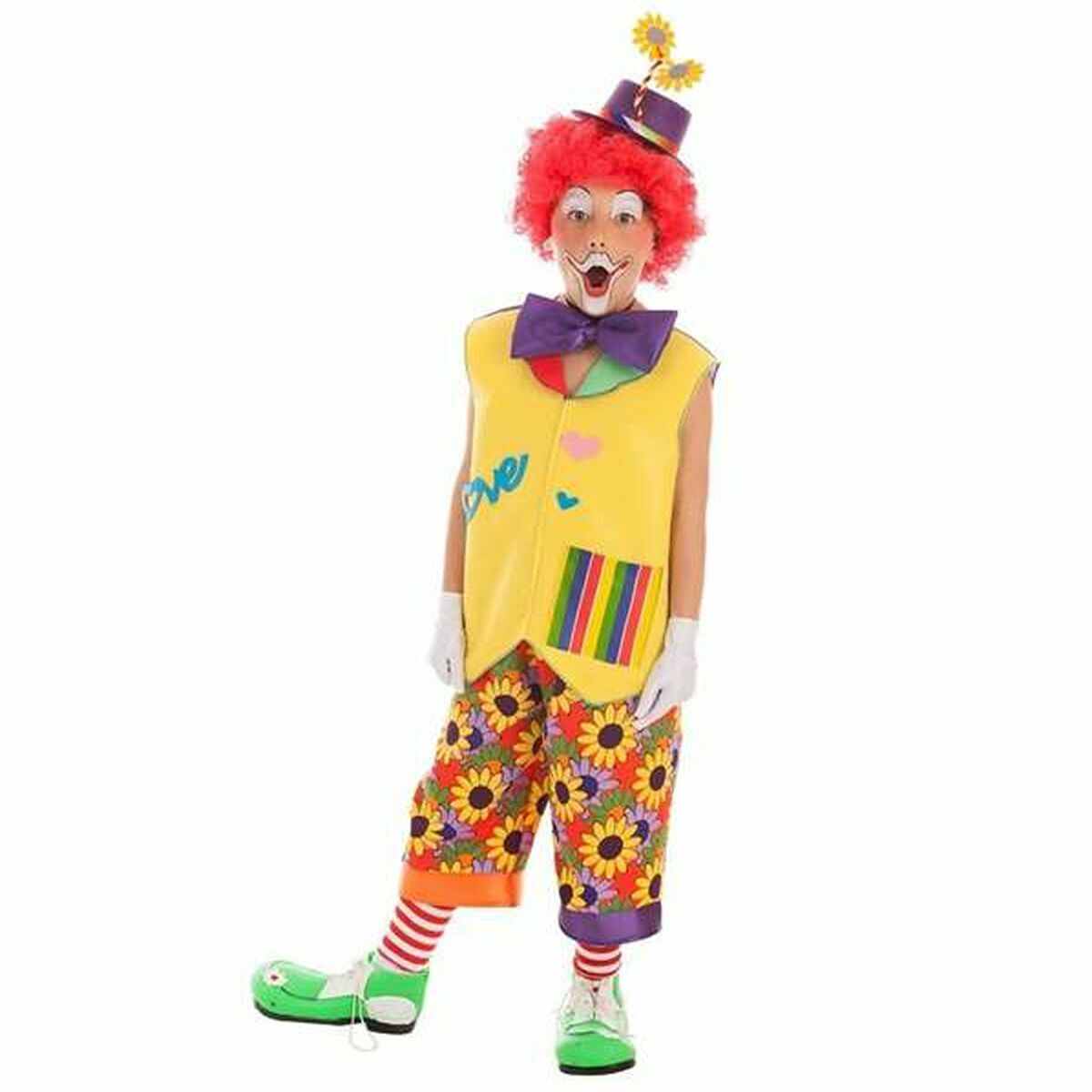 Läs mer om Maskeraddräkt för barn Love Clown