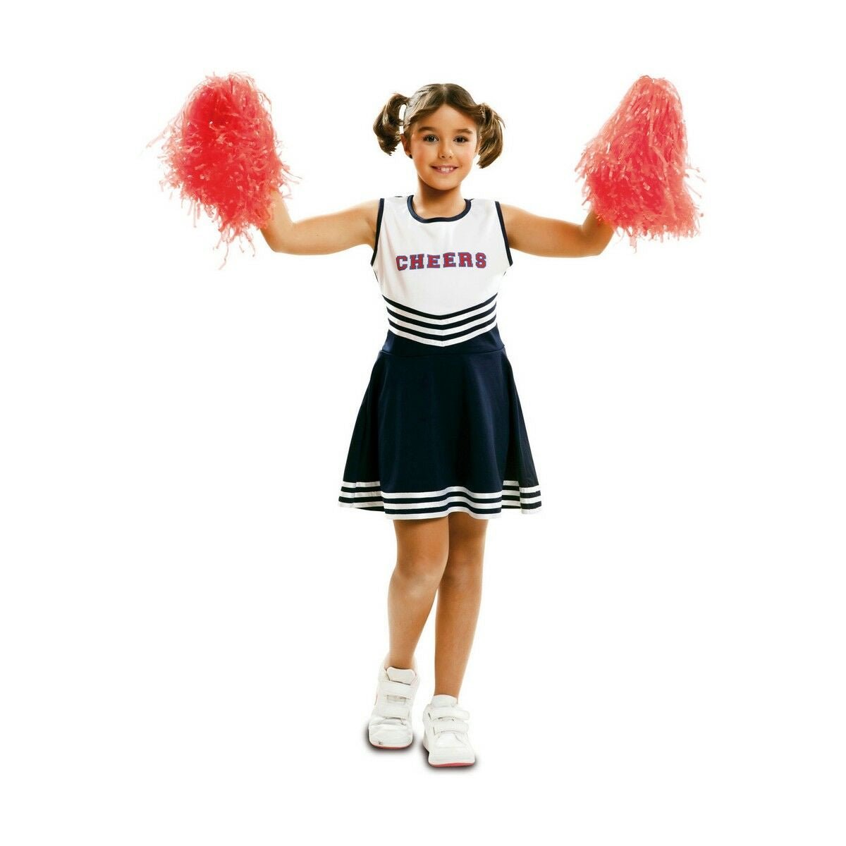 Läs mer om Maskeraddräkt för barn My Other Me Cheerleader 5-6 år - 5-6 år