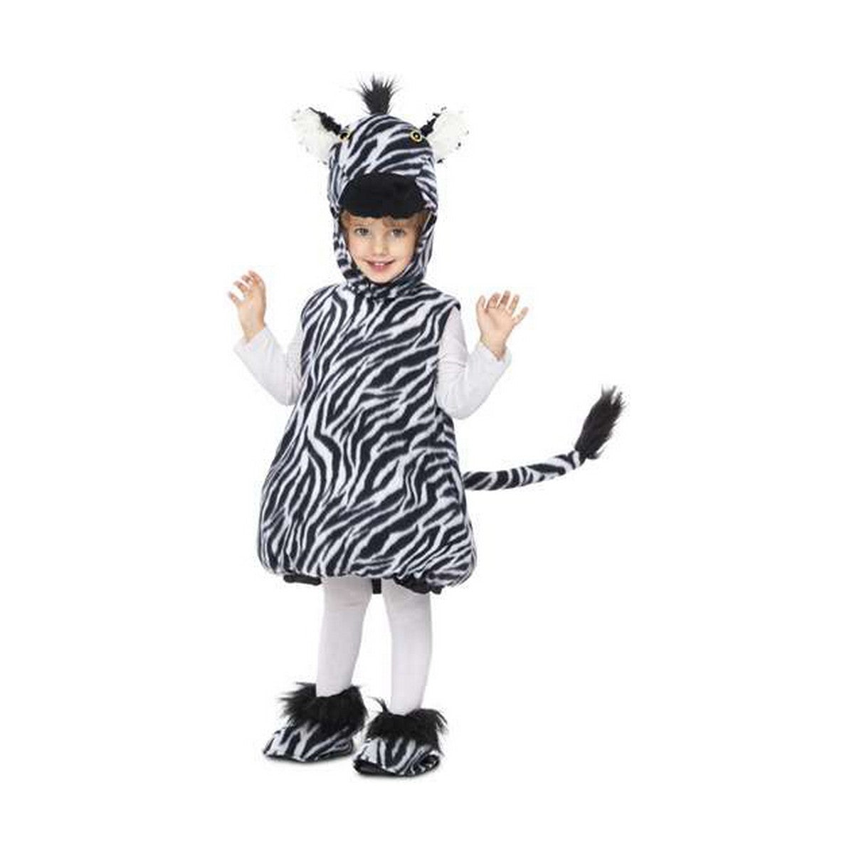 Läs mer om Maskeraddräkt för barn My Other Me Zebra - 3-4 år