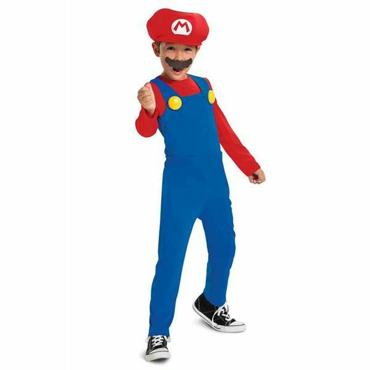 Läs mer om Maskeraddräkt för barn Nintendo Super Mario - 3-4 år