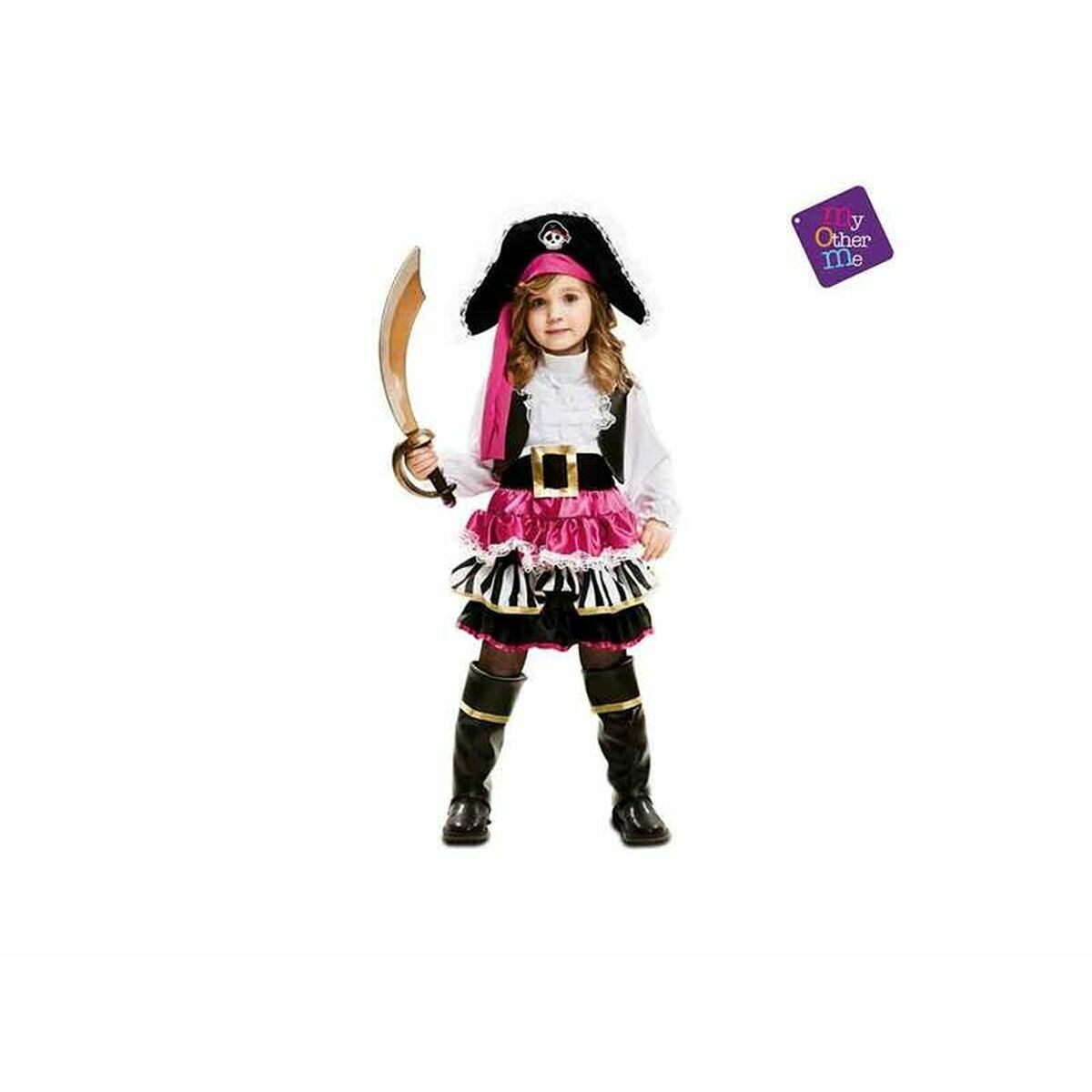 Läs mer om Maskeraddräkt för barn Pirat - 5-6 år