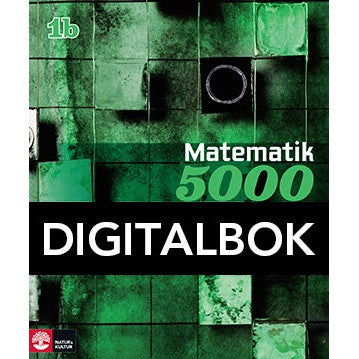 Läs mer om Matematik 5000 Kurs 1b Grön Lärobok Digitalbok