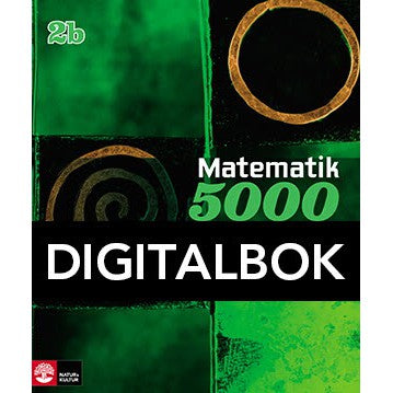 Läs mer om Matematik 5000 Kurs 2b Grön Lärobok Digitalbok