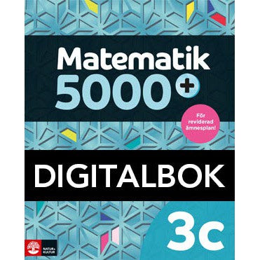 Matematik 5000+ Kurs 3c Lärobok DigitalbokUppl2021
