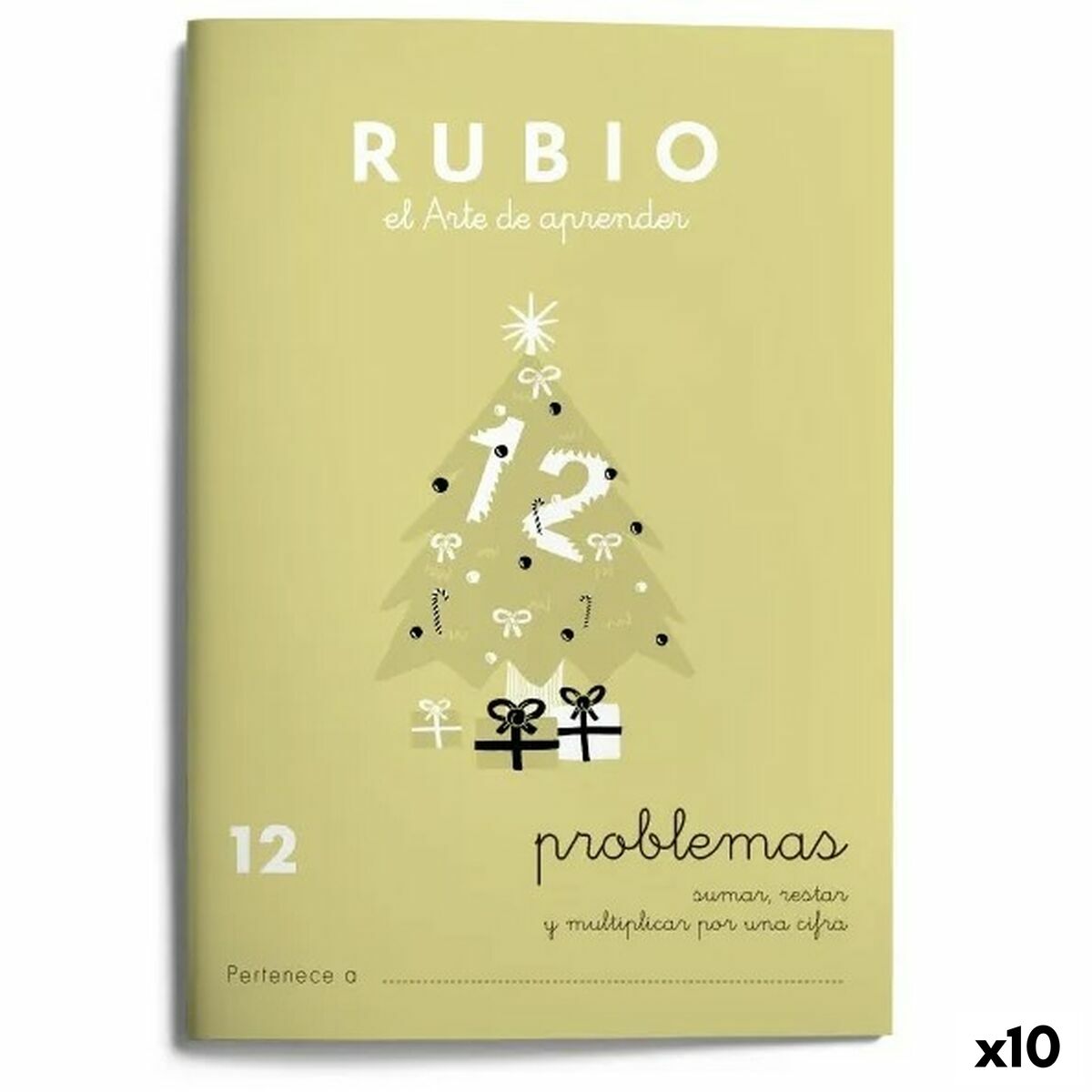 Läs mer om Matematik övningsbok Rubio Nº12 A5 spanska 20 Blad
