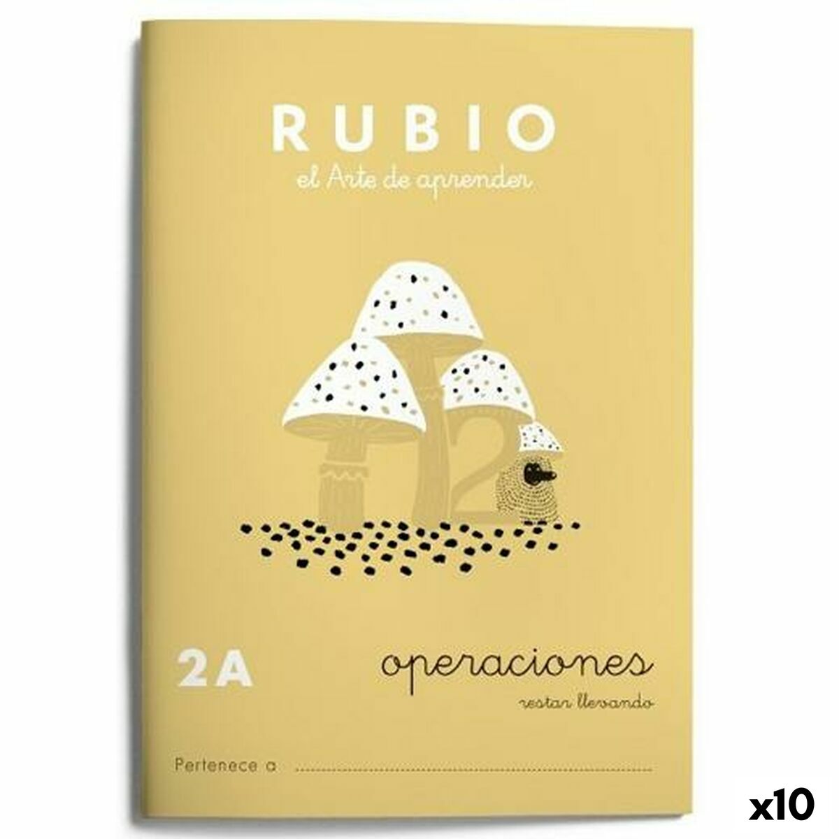 Läs mer om Matematik övningsbok Rubio Nº2A A5 spanska 20 Blad