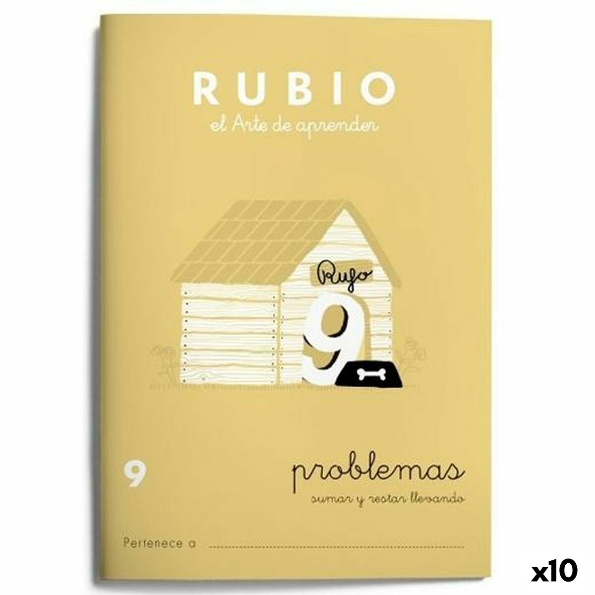 Läs mer om Matematik övningsbok Rubio Nº9 A5 spanska 20 Blad