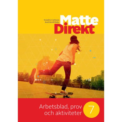 Läs mer om Matte Direkt 7 Arbetsblad, Prov, Aktiviteter online pdf-filer - Licens 12 månader