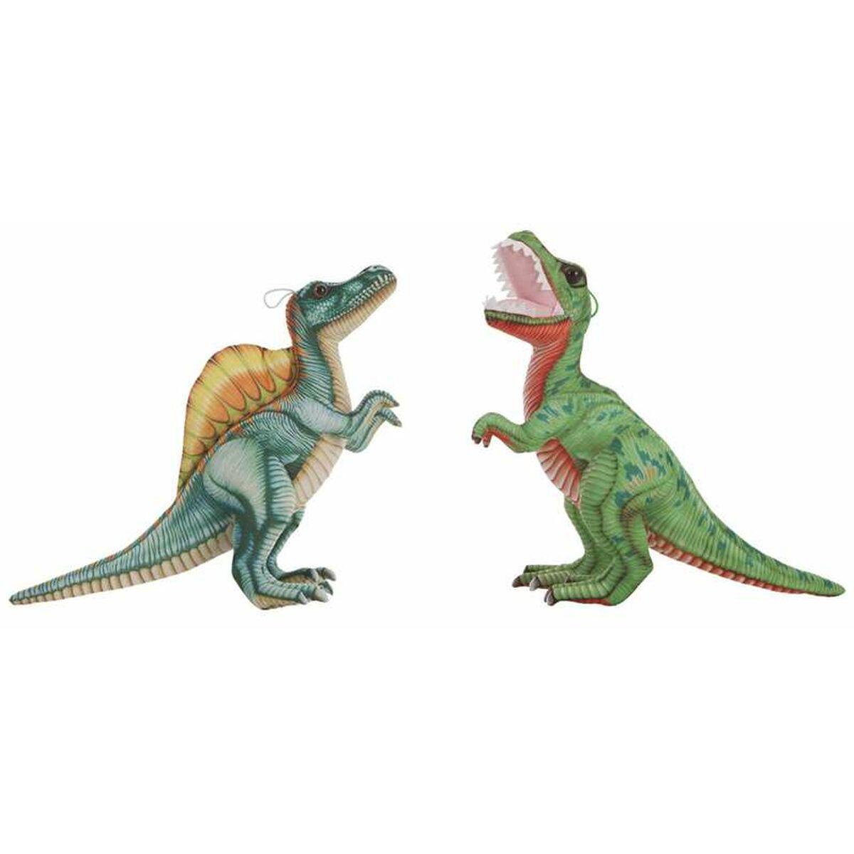Läs mer om Mjukisleksak Grön Dinosaurie 36 cm