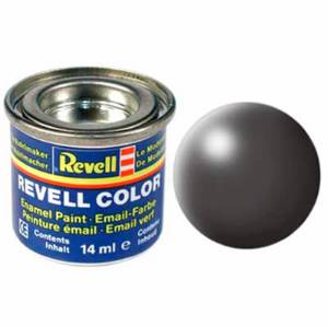 Läs mer om Mörkgrå-sidenmatt Revell 378 färg, farve, väri
