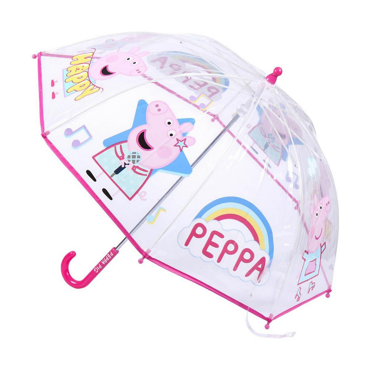 Läs mer om Paraply Peppa Pig 45 cm Rosa