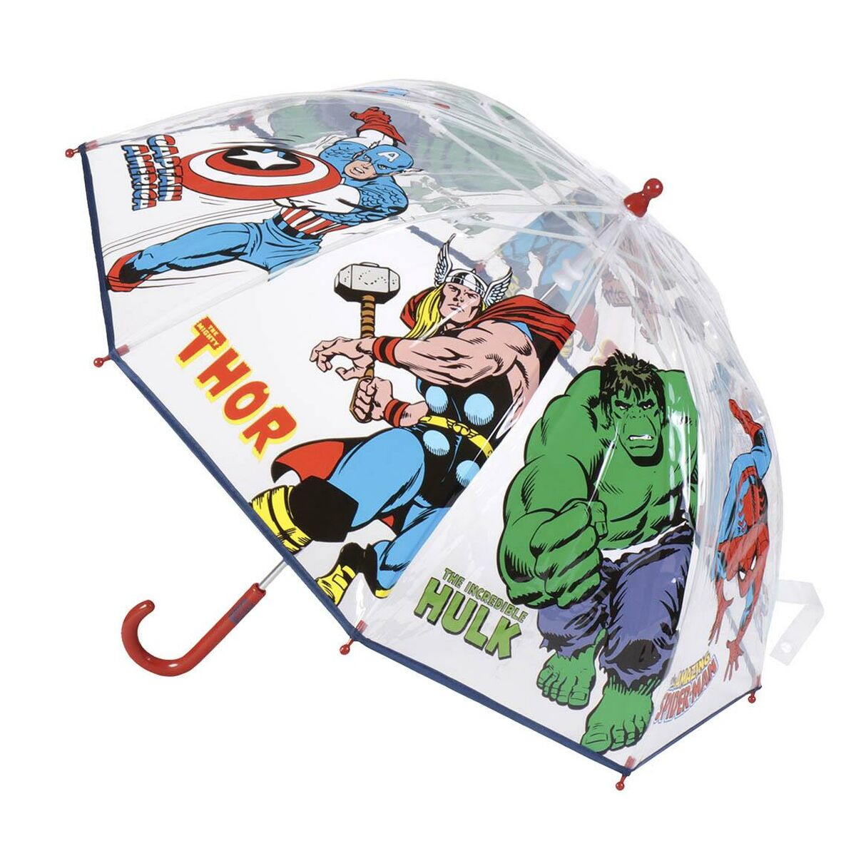 Läs mer om Paraply The Avengers Ø 71 cm Multicolour