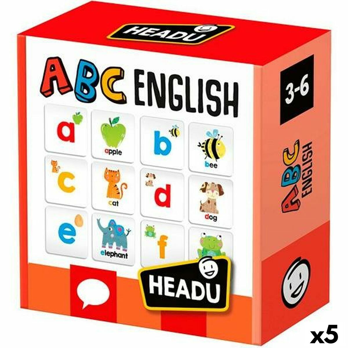 Läs mer om Pedagogiskt spel för små barn HEADU ABC English