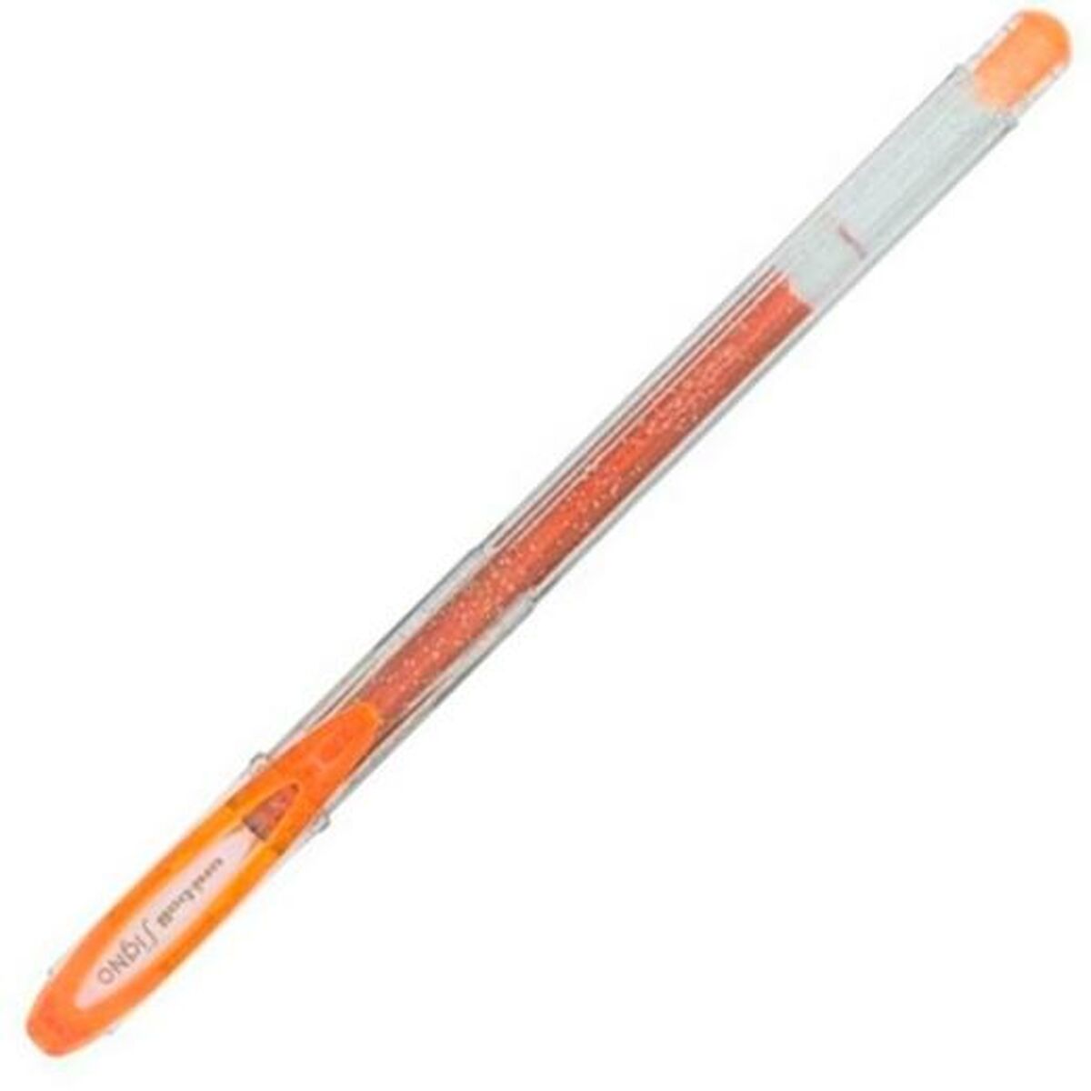 Läs mer om Penna för flytande bläck Uni-Ball Sparkling UM-120SP Orange 0,5 mm
