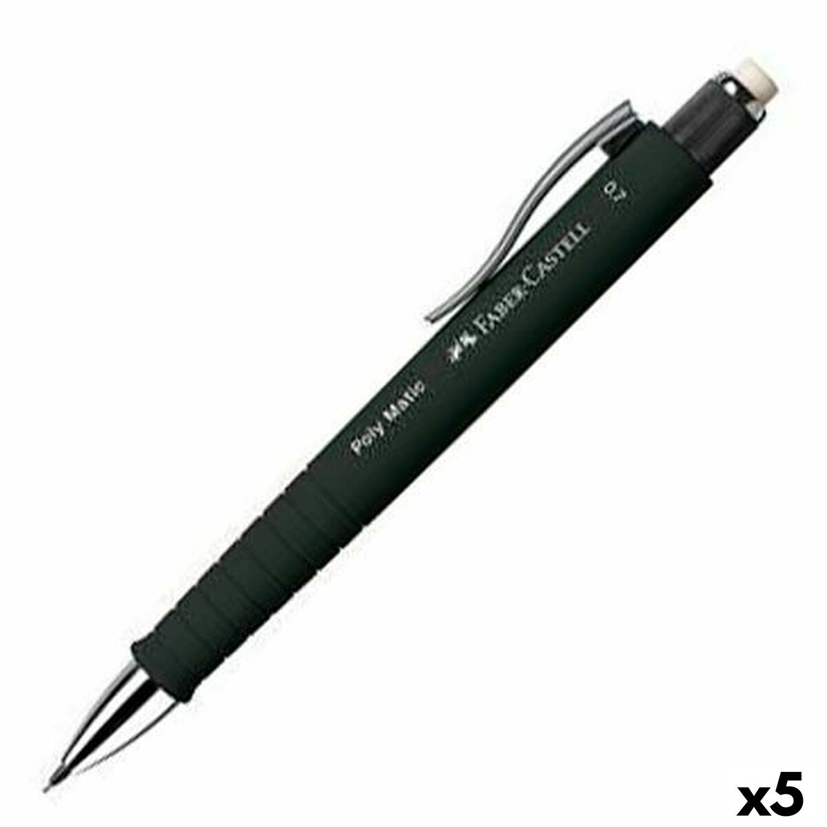 Pennset Faber-Castell Poly Matic Svart 0,7 mm