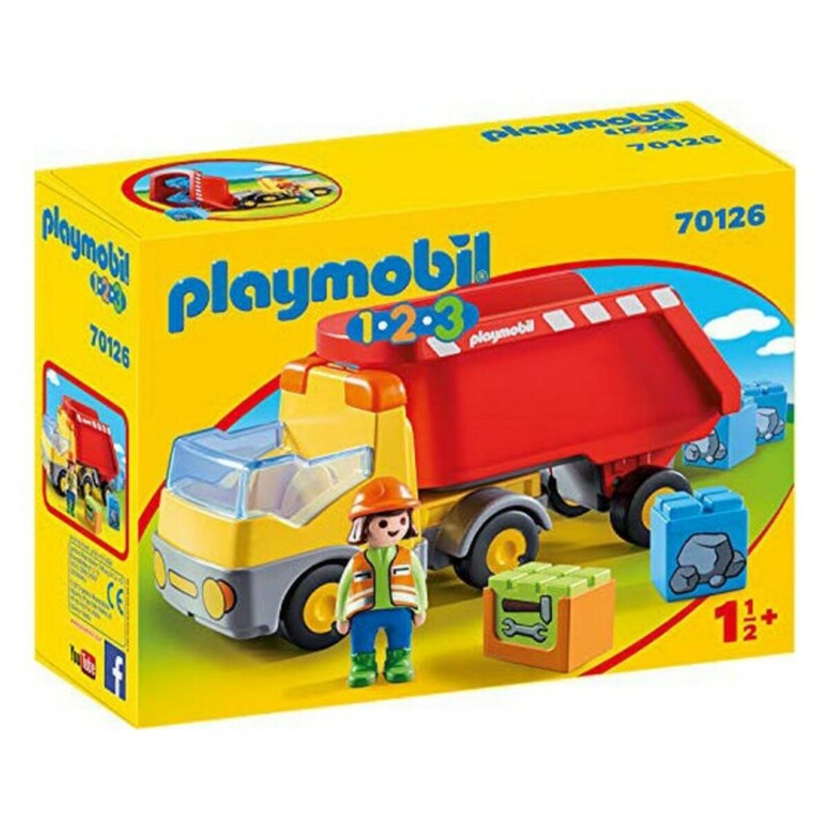Läs mer om Playset 1.2.3 Construction Playmobil 70126