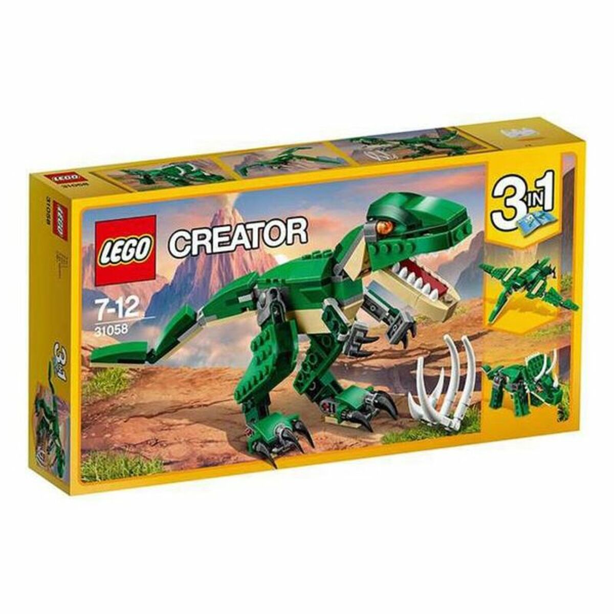 Läs mer om Playset Creator Mighty Dinosaurs Lego 31058