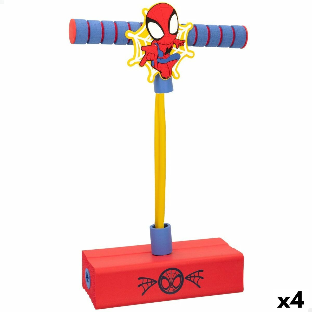 Läs mer om Pogobouncer Spider-Man 3D Röd Barn