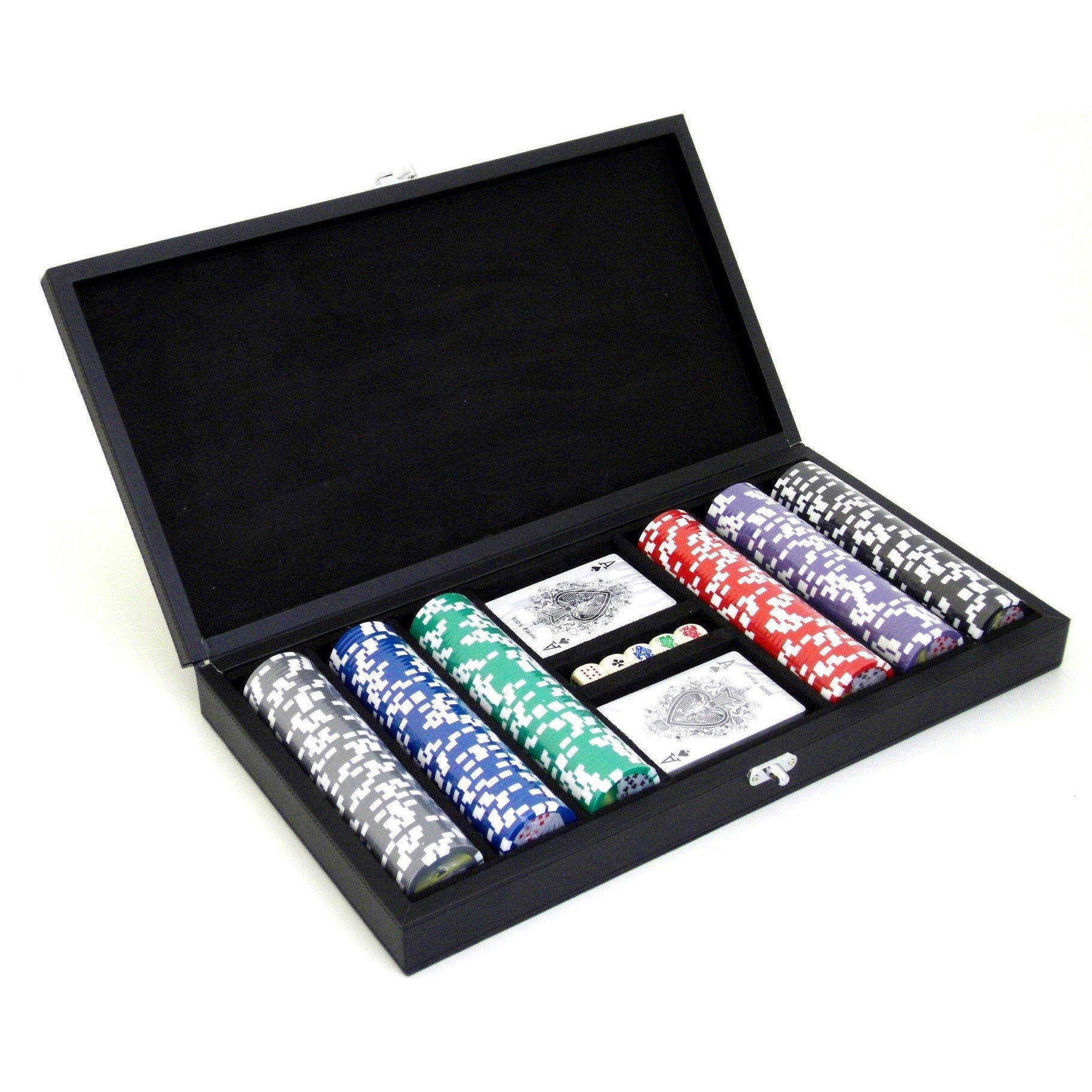Läs mer om Pokerväska med Spelkort och Marker