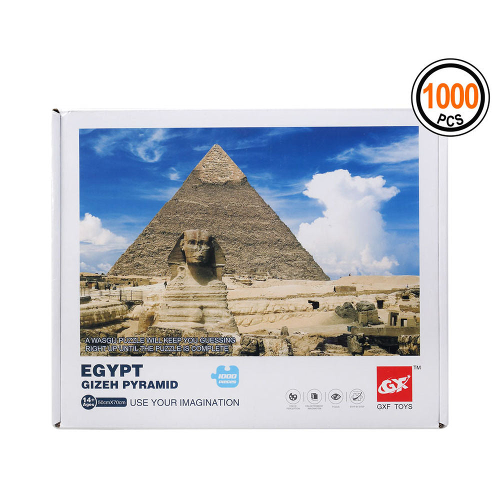 Läs mer om Pussel Egypt Gizeh Pyramid 1000 pcs