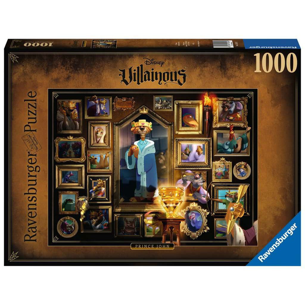 Läs mer om Ravensburger Puzzle - Villainous: King John - 1000 bitar