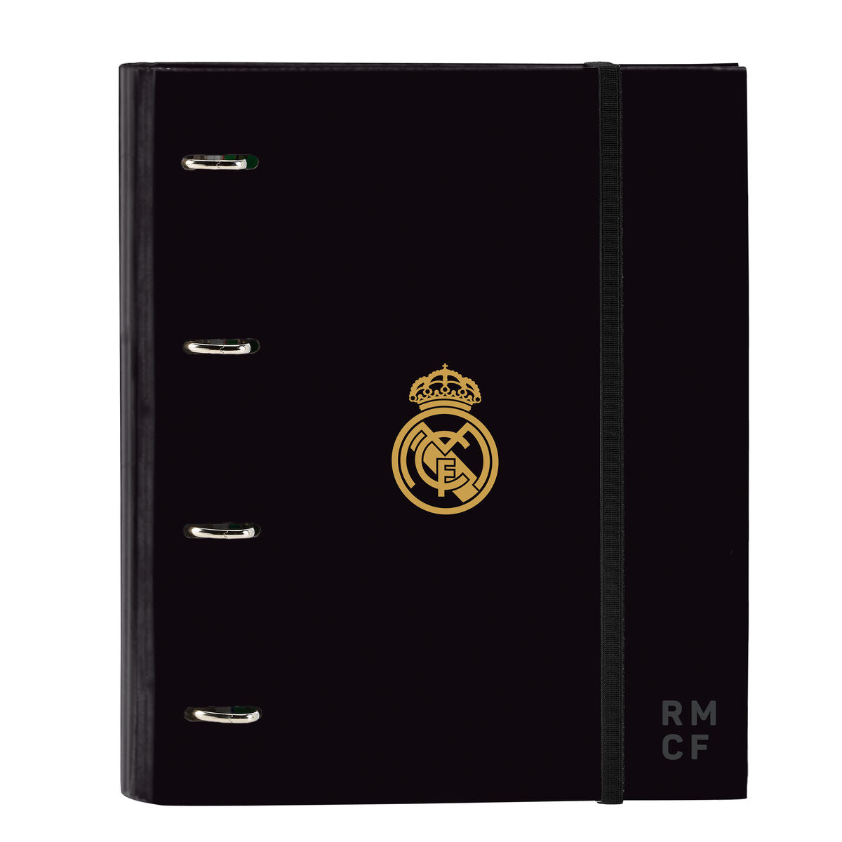 Läs mer om Ringpärm Real Madrid C.F. Svart 27 x 32 x 3.5 cm