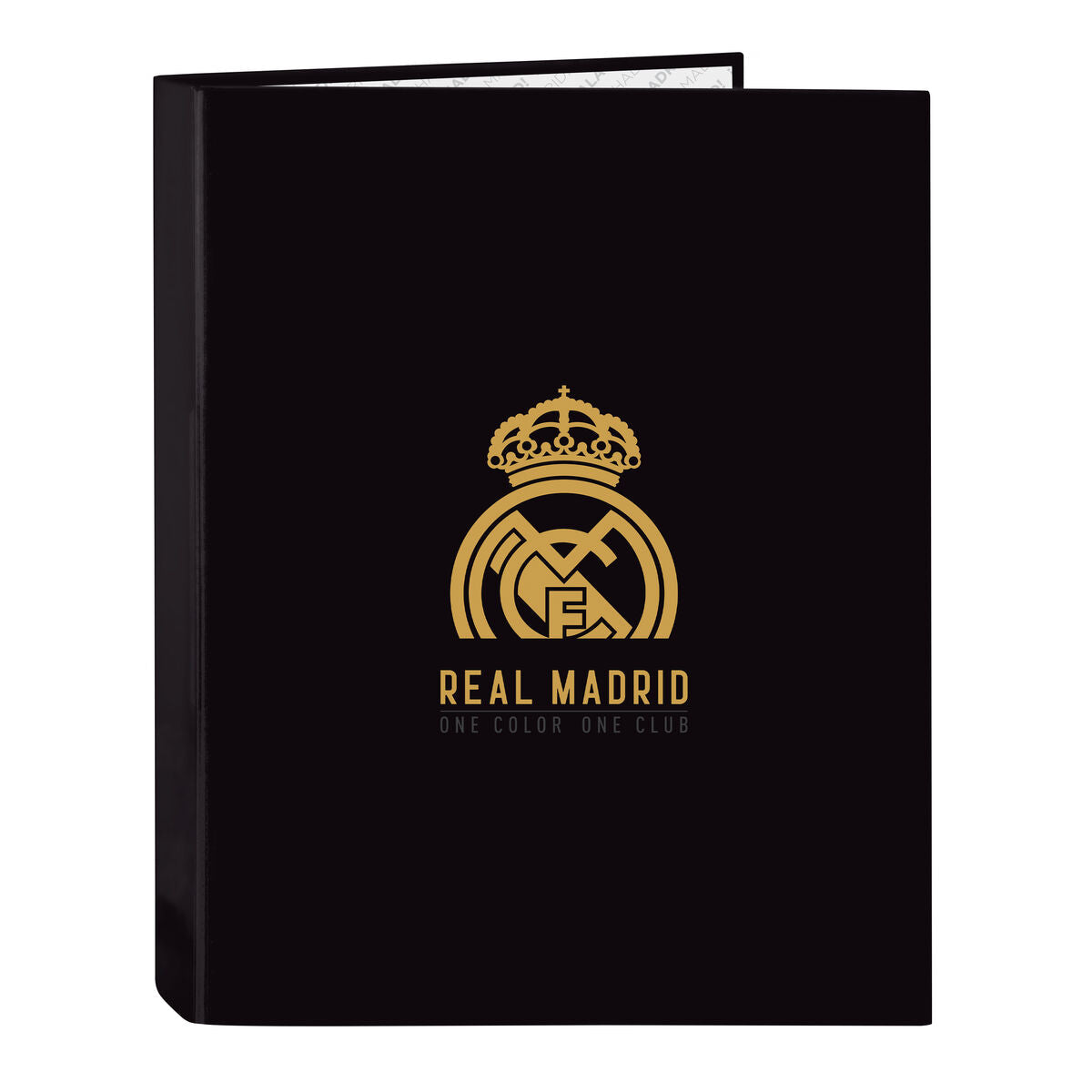 Läs mer om Ringpärm Real Madrid C.F. Svart A4 26.5 x 33 x 4 cm