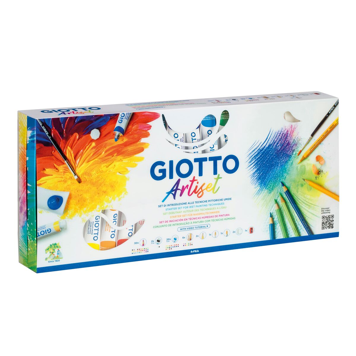 Läs mer om Ritningsset Giotto Artiset 65 Delar Multicolour