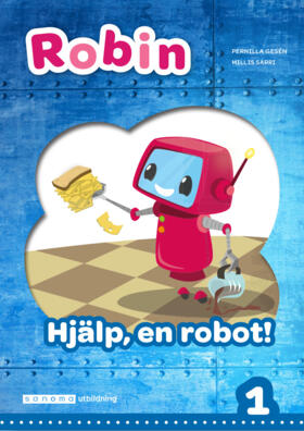 Robin åk 1 Läsebok blå online Hjälp, en robot! - Licens 12 månader