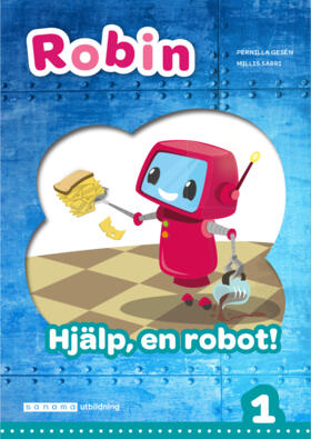 Läs mer om Robin åk 1 Läsebok grön online Hjälp, en robot! - Licens 6 månader
