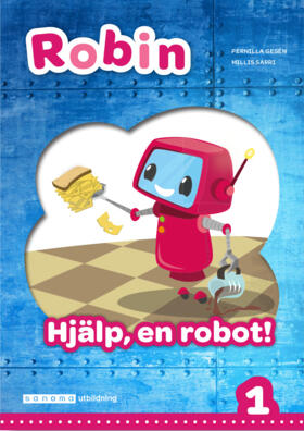 Läs mer om Robin åk 1 Läsebok röd online Hjälp, en robot! - Licens 6 månader