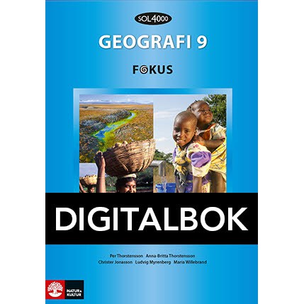 Läs mer om SOL 4000 Geografi 9 Fokus Elevbok Digitalbok