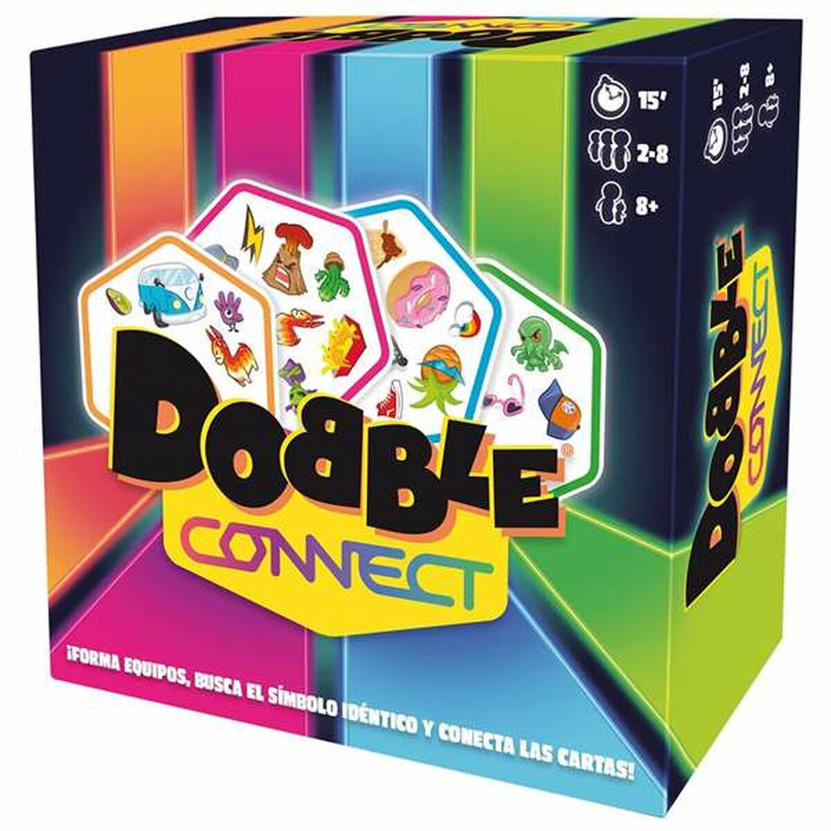 Läs mer om Sällskapsspel Asmodee Dobble Connect