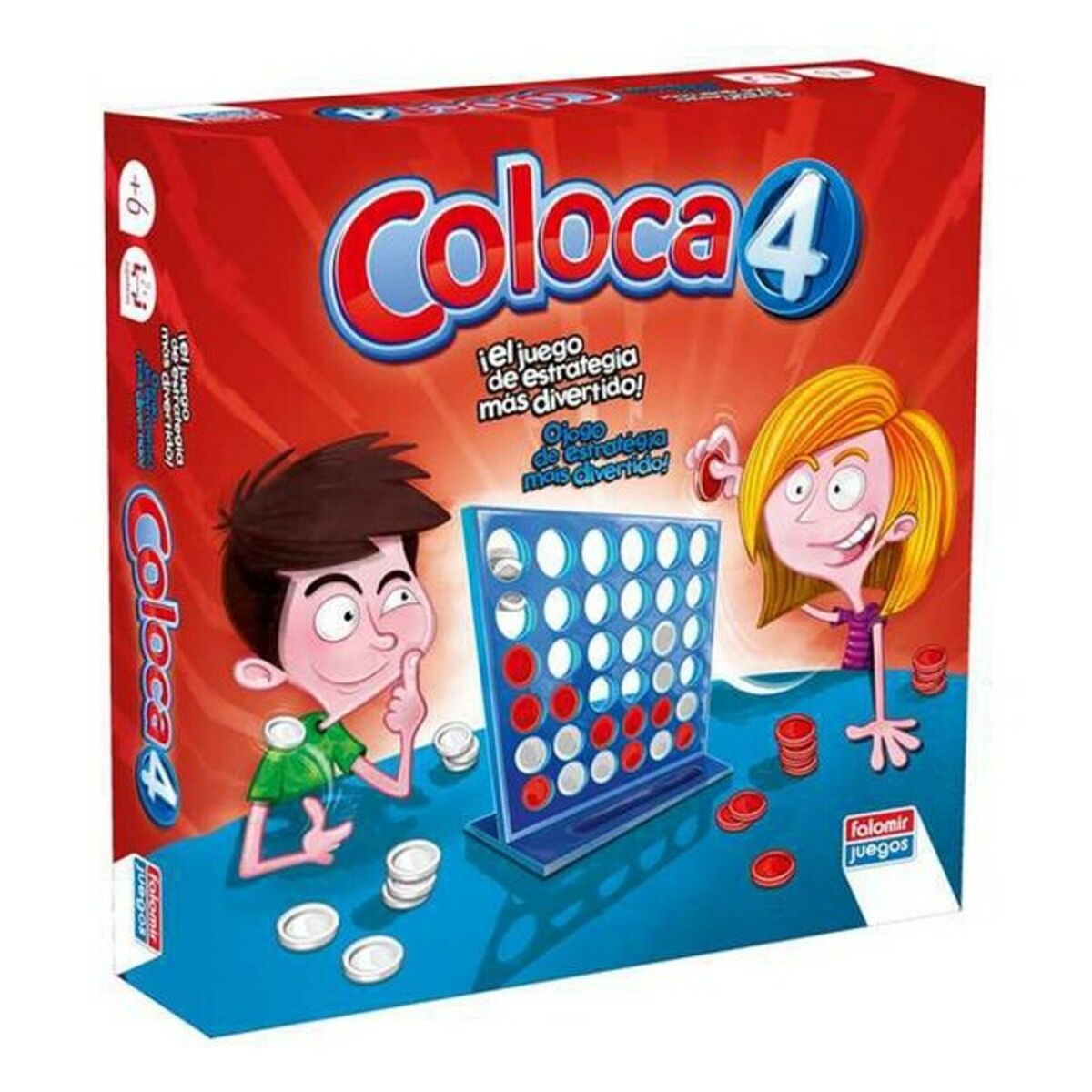 Läs mer om Sällskapsspel Coloca 4 Falomir