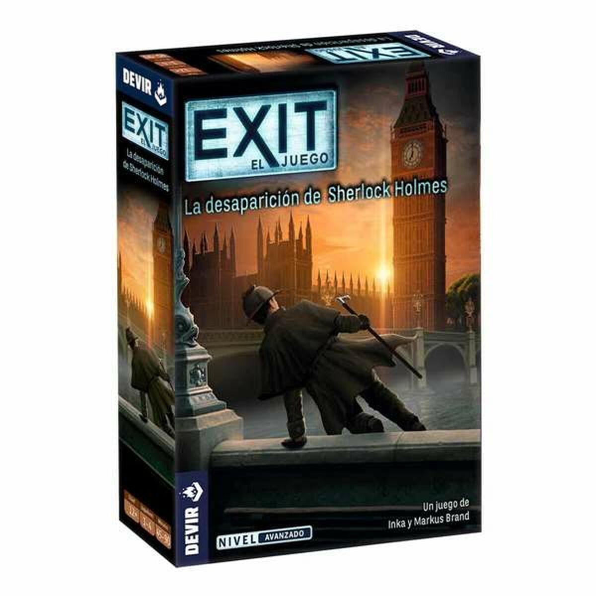 Läs mer om Sällskapsspel Devir Exit Desaparicion Sherlock Holmes ES