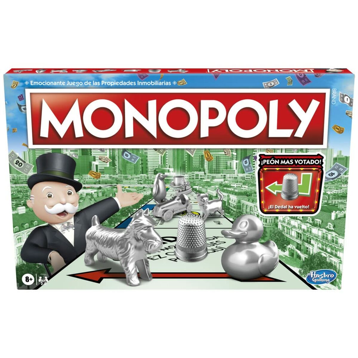Läs mer om Sällskapsspel Hasbro Monopoly Clasico Madrid ES
