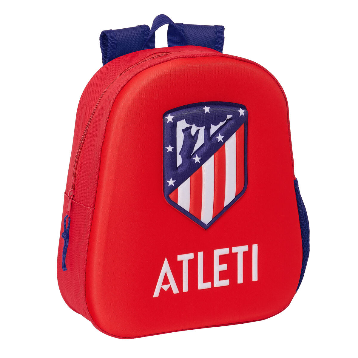 Läs mer om Skolryggsäck 3D Atlético Madrid Röd 27 x 33 x 10 cm