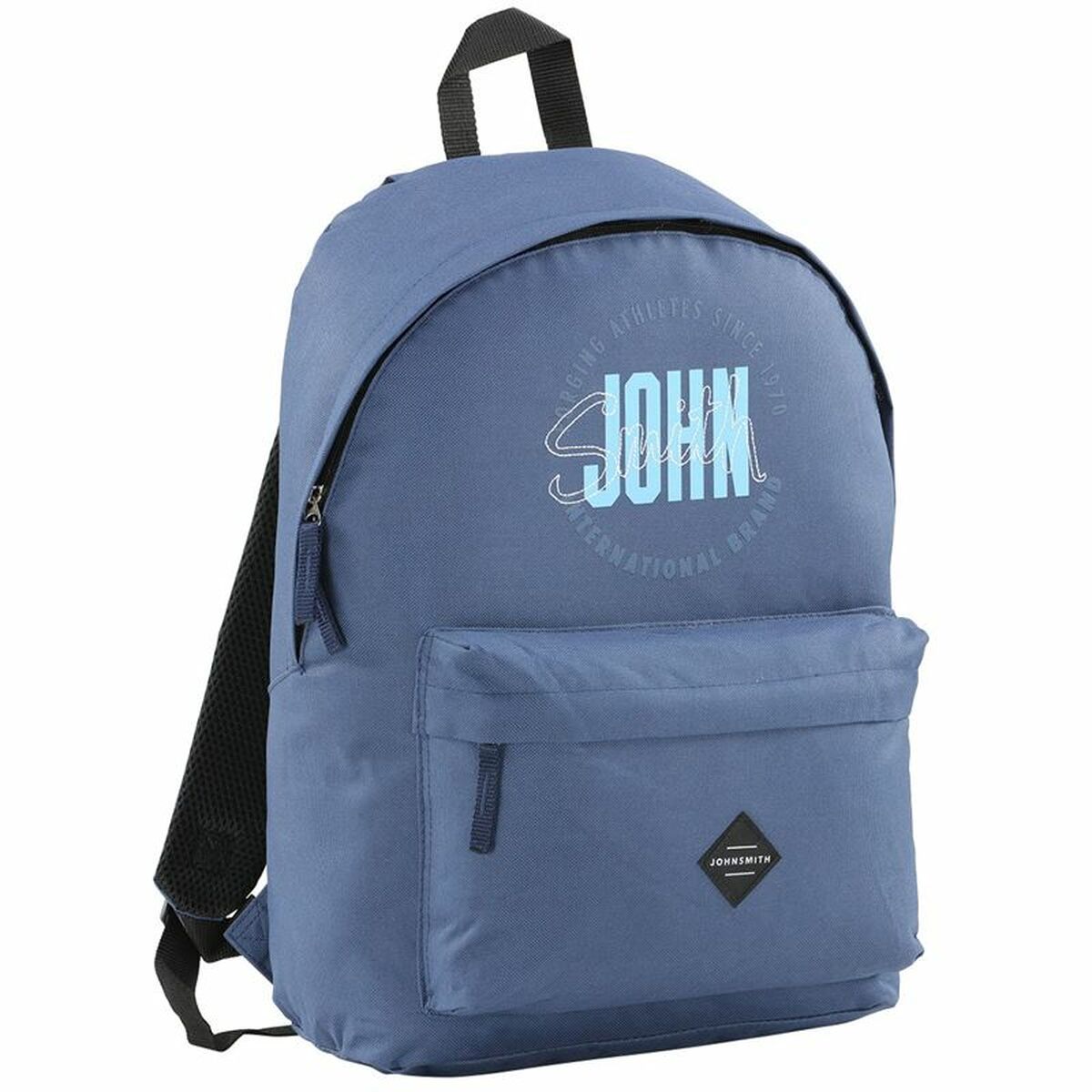 Läs mer om Skolryggsäck John Smith M22203-004 Stålblått