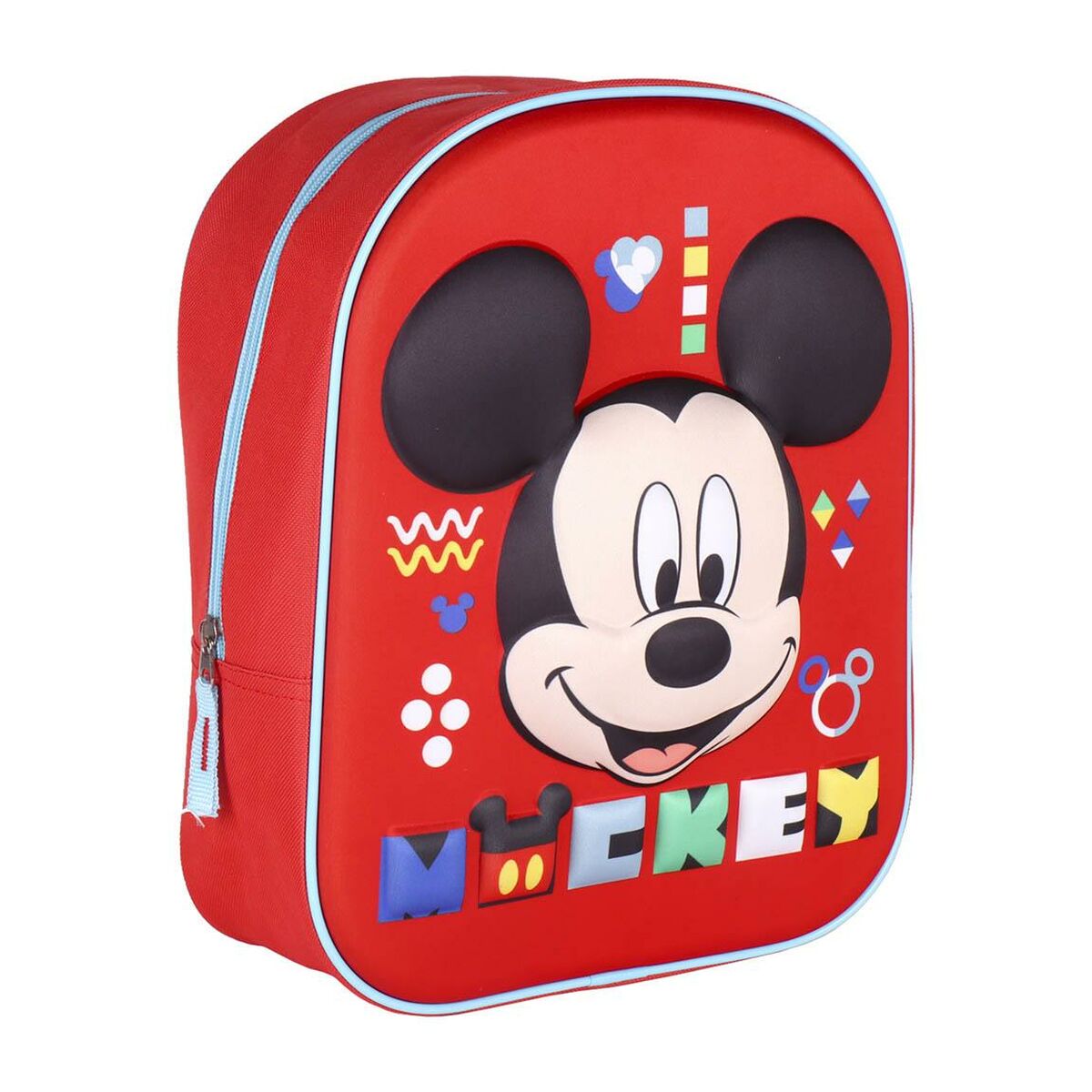 Läs mer om Skolryggsäck Mickey Mouse Röd