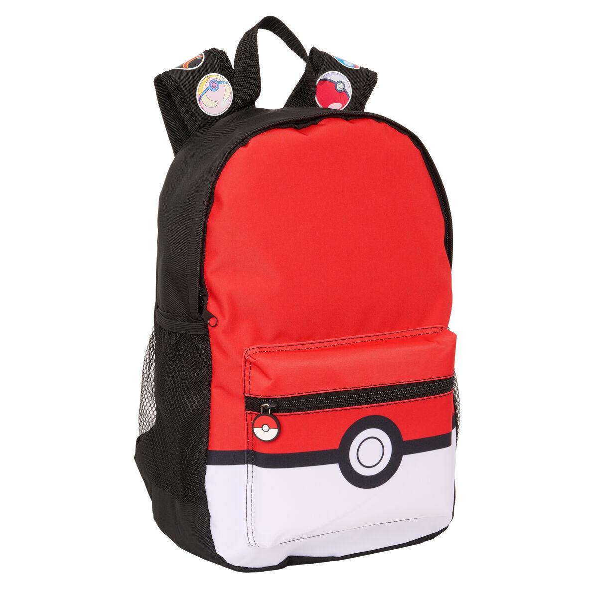 Läs mer om Skolryggsäck Pokémon Svart Röd 28 x 40 x 12 cm
