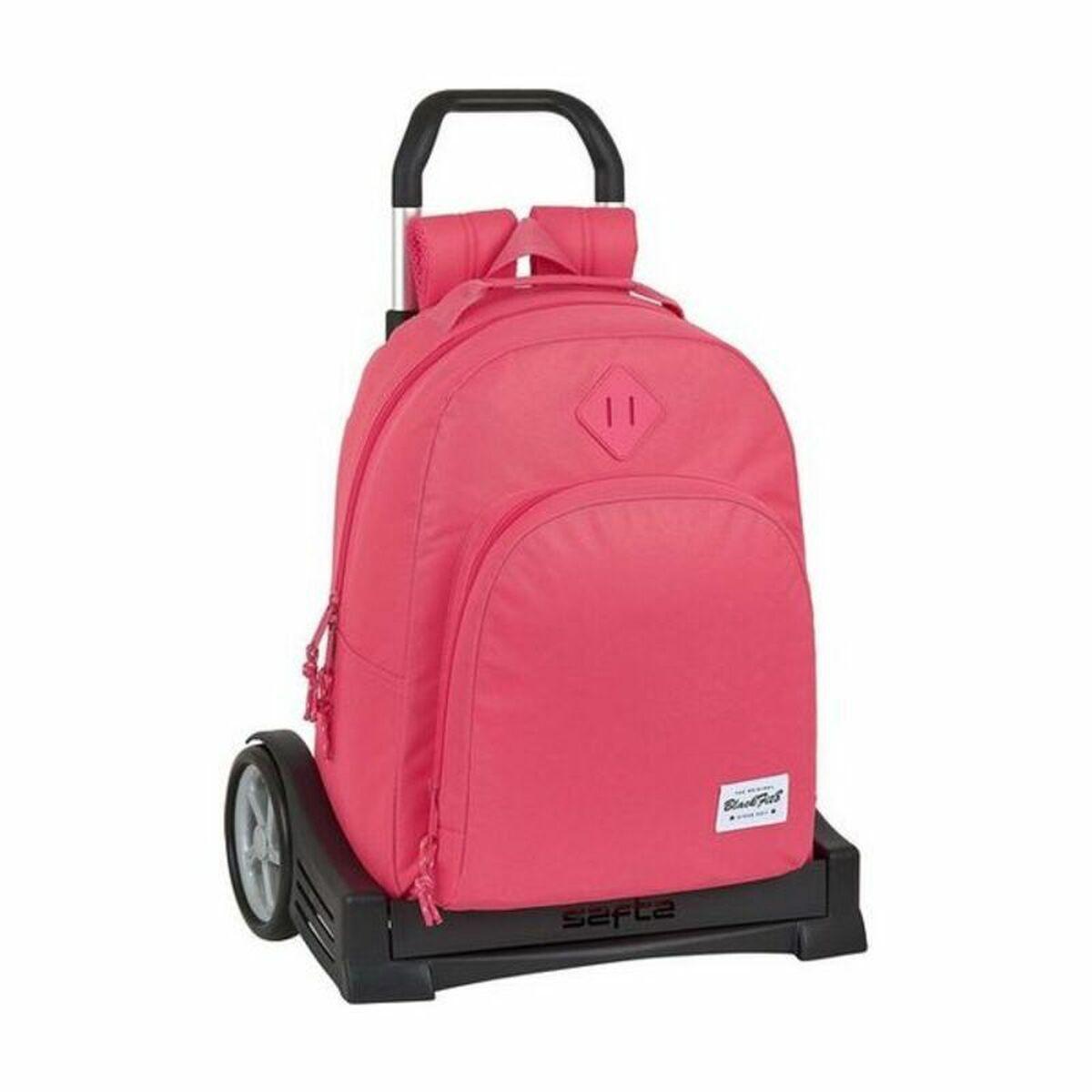 Skolväska med hjul Evolution BlackFit8 M860A Rosa