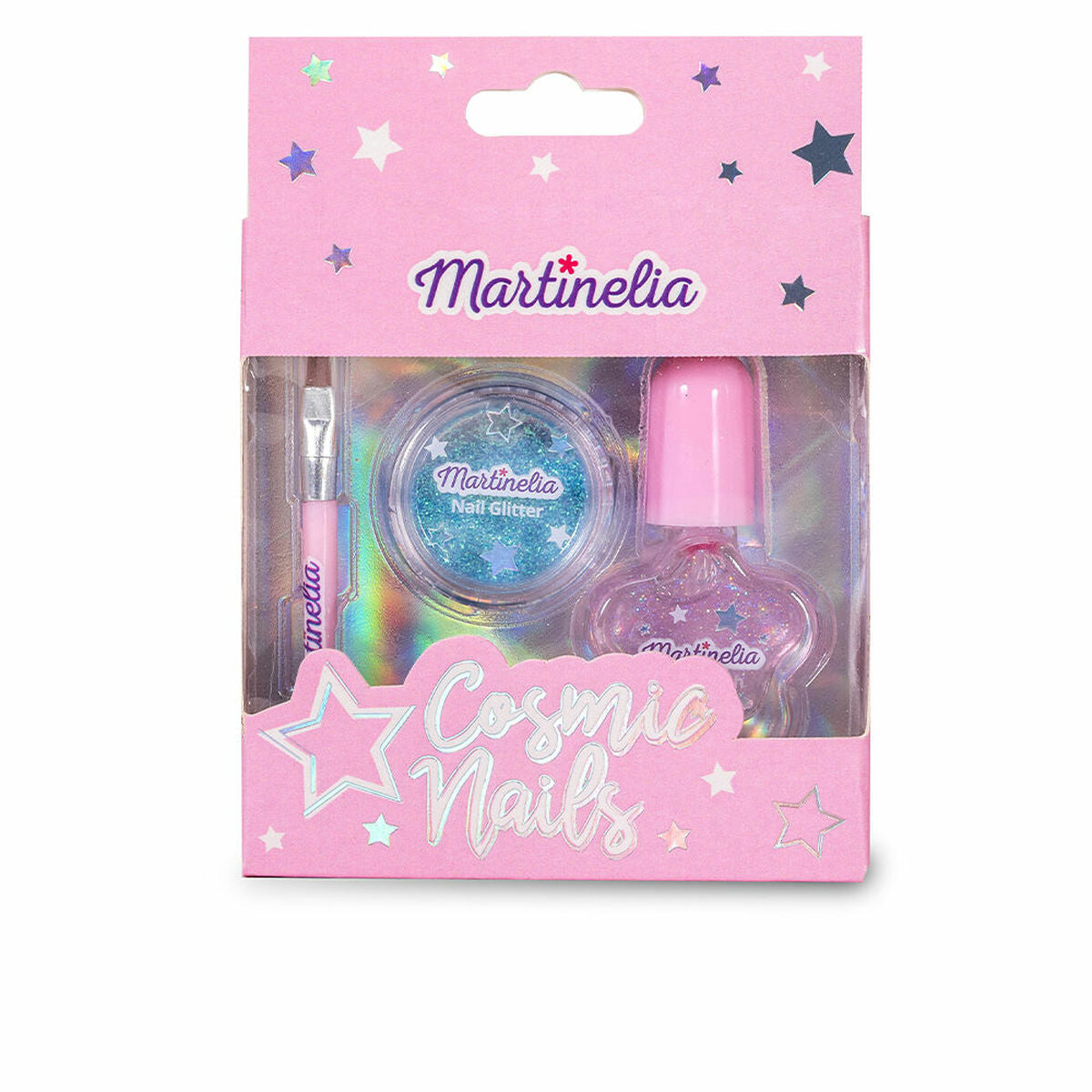 Läs mer om Sminkset för barn Martinelia Cosmic Nails 3 Delar