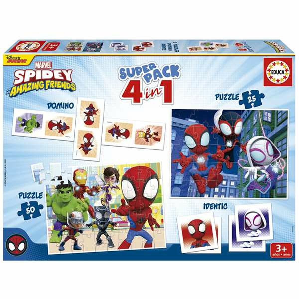 Läs mer om Spel Spidey Superpack 4-i-1