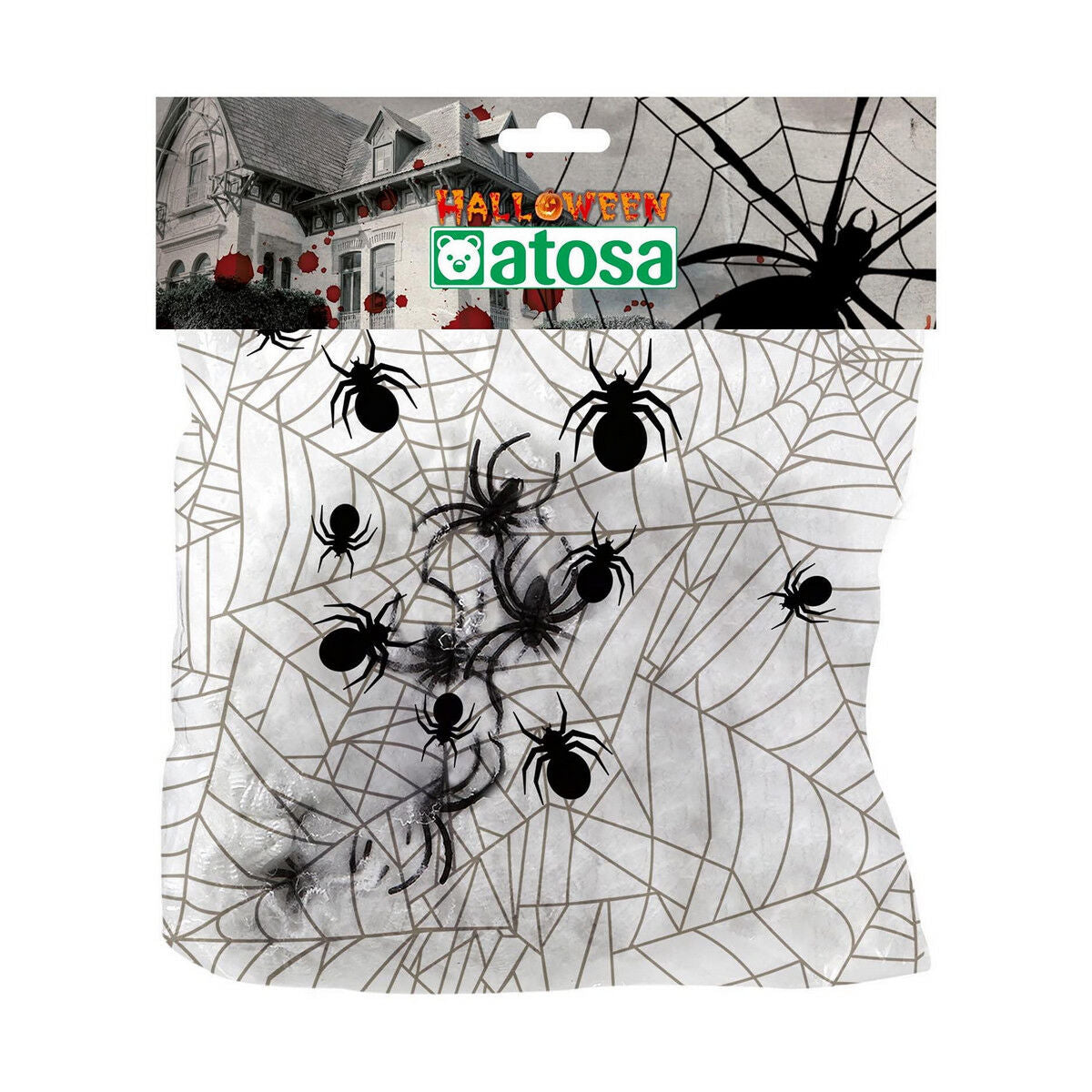 Läs mer om Spindelnät 100 g Halloween