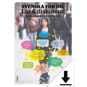 Läs mer om Svenska för dig - Läs och diskutera! Lärarhandledning