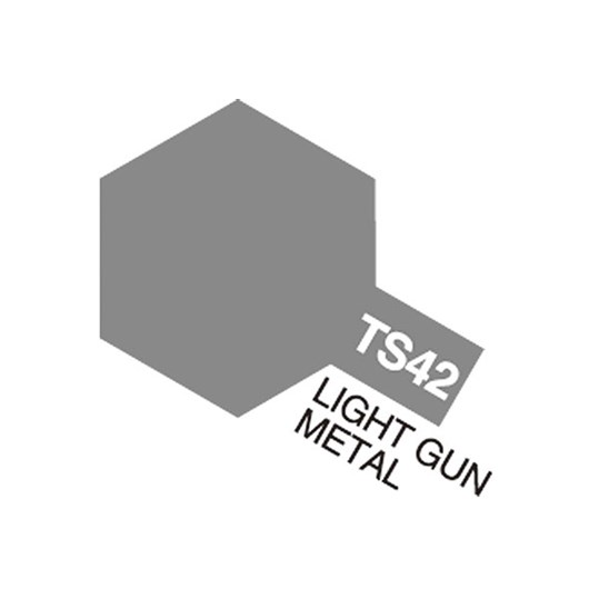 Läs mer om TAMIYA TS-42 Light Gun Metal 85042 färg, farve, väri